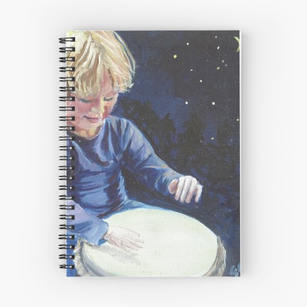 Item preview, Druming child designed and sold by CamphuijsenArt.