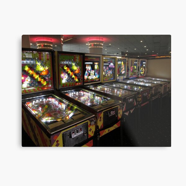 Riviera Pinball Museum Metal Print
