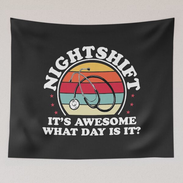 Item preview, Nurse Appreciation - Team Night Shift - Night Shift Nurse designed and sold by JamesRushforth.