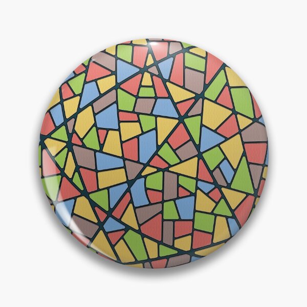 Item preview, Seamless Stained Glass Bright Colors with Light Shadow designed and sold by Peekonet.