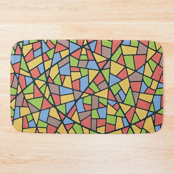 Item preview, Seamless Stained Glass Bright Colors with Light Shadow designed and sold by Peekonet.
