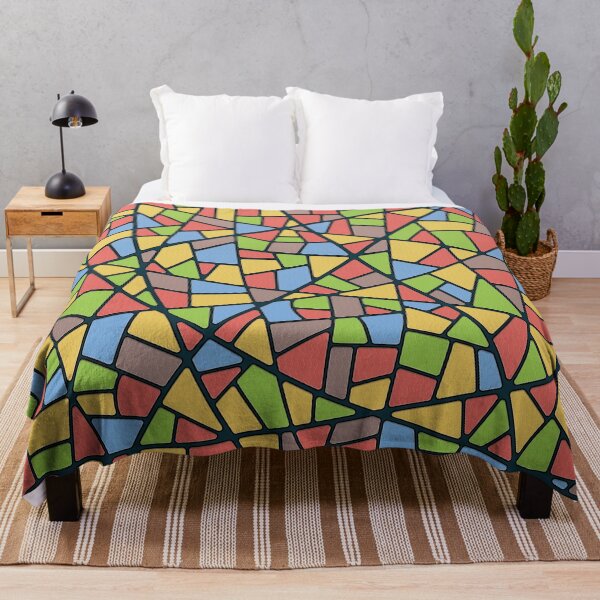 Item preview, Seamless Stained Glass Bright Colors with Light Shadow designed and sold by Peekonet.
