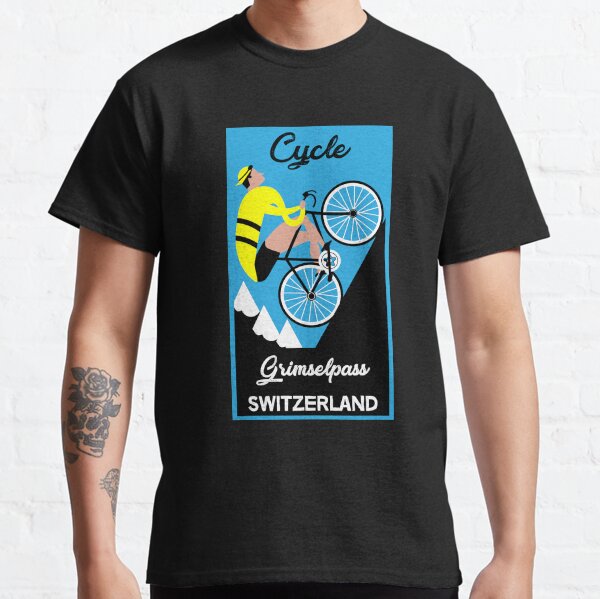 Grimselpass Switzerland Cycling | Extreme Cycling | Sport | Endurance Biking | Fitness Classic T-Shirt
