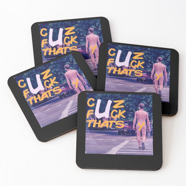 Item preview, Cuz Fuck U Thats Y - naked dude  designed and sold by MohamedAlbrecht.