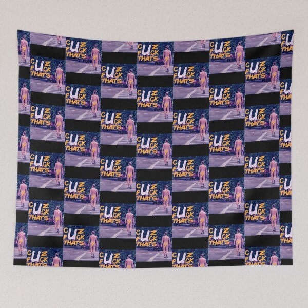 Item preview, Cuz Fuck U Thats Y - naked dude  designed and sold by MohamedAlbrecht.