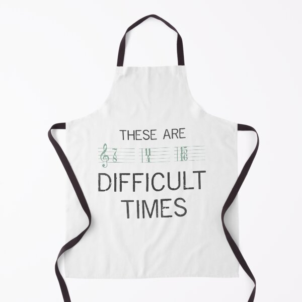Item preview, These Are Difficult Times Music designed and sold by BorderlineComb.