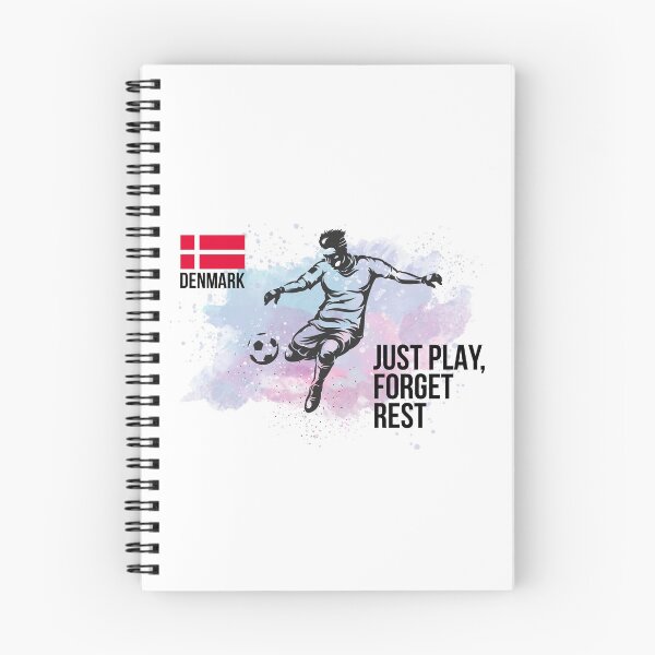 Item preview, Danish Player kicking the Football - Football designed and sold by cravingmart.