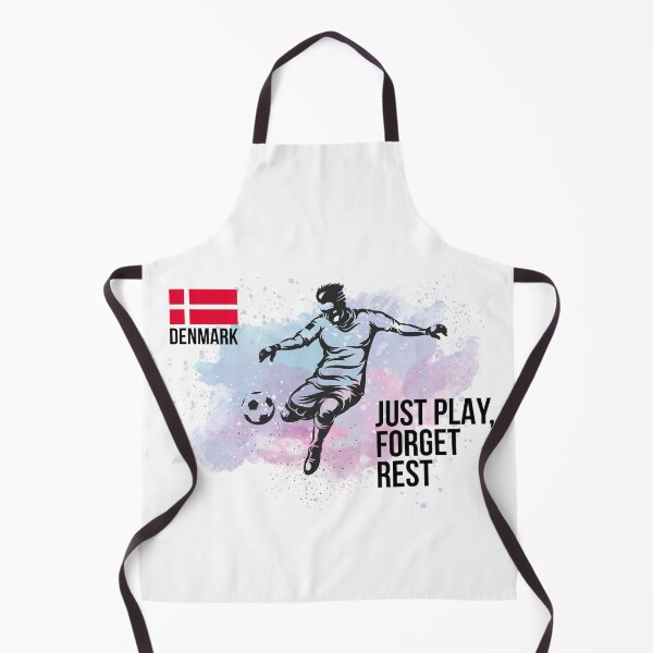 Item preview, Danish Player kicking the Football - Football designed and sold by cravingmart.