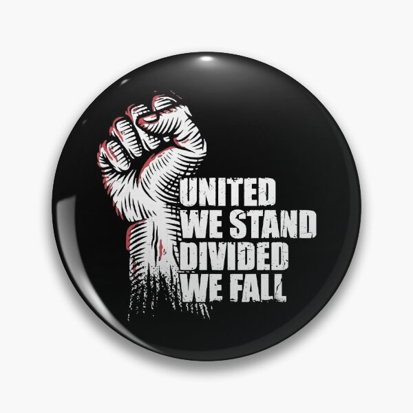 Item preview, United We Stand,Divided We Fall designed and sold by BorderlineComb.