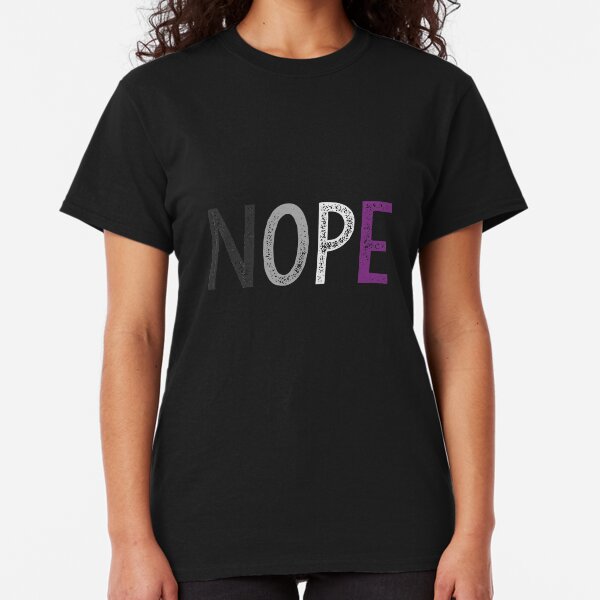 NOPE. ace 1, woodtype Classic T-Shirt