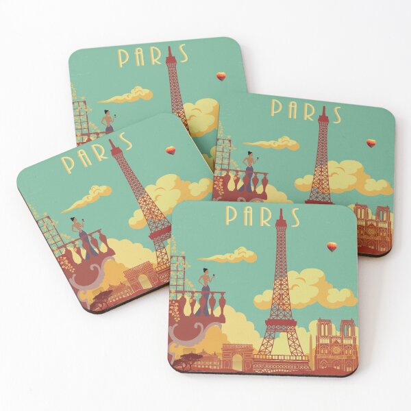 Item preview, Paris vintage poster designed and sold by paulrommer.