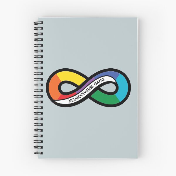 Item preview, Neurodiverse Gang Rainbow Infinity designed and sold by OwlishArts.