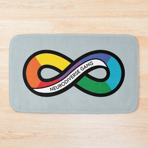 Item preview, Neurodiverse Gang Rainbow Infinity designed and sold by OwlishArts.