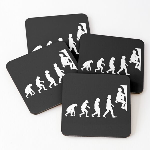 Item preview, Rock Climbing Bouldering Evolution Funny Design designed and sold by justjonboy.
