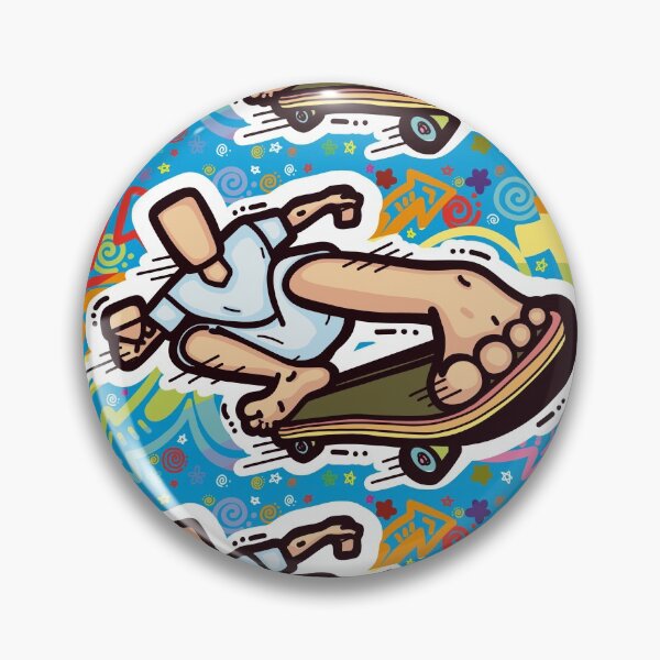 Item preview, Rainbow Skateboarding MisterBalGaROK | sticker | t-shirt | DESIGNBRAND designed and sold by DESIGNBRAND.