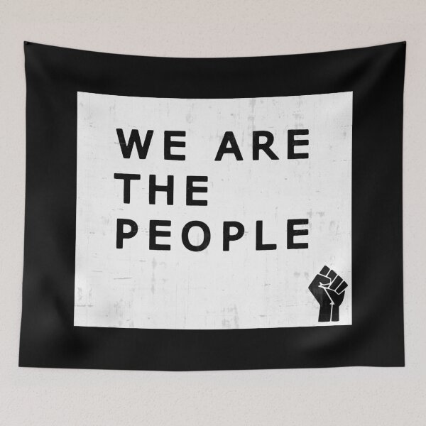 Item preview,  We Are The People designed and sold by BorderlineComb.