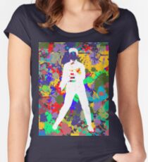 Colours to the King (Elvis Presley) 3 Women's Fitted Scoop T-Shirt