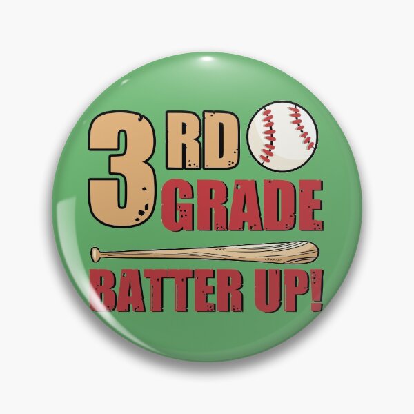 Item preview, Third Grade Batter Up! Back To School designed and sold by HoangTK.