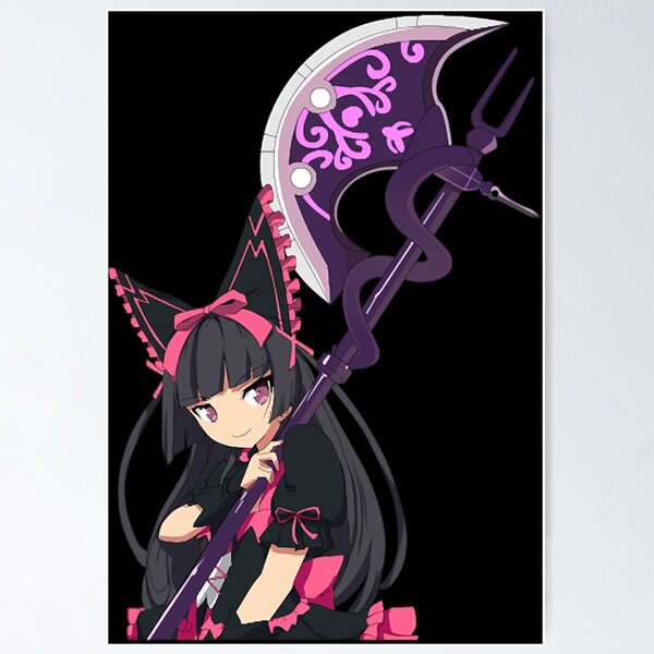  Gate Thus the JSDF Fought There Wall Scroll Poster Fabric  Painting For Anime Rory Mercury L: Posters & Prints