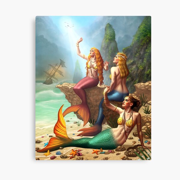 The Sirens Canvas Print