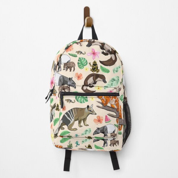 Item preview, Endangered, protected animals, vegan gifts, all life matters, vegetarian gift, Platypus, cuscus, numbat, tapir, jungle designed and sold by PawsoMania.