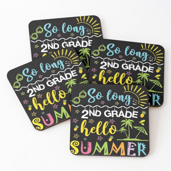 Item preview, Back to School - So long 2nd Grade Hello Summer designed and sold by designclub.