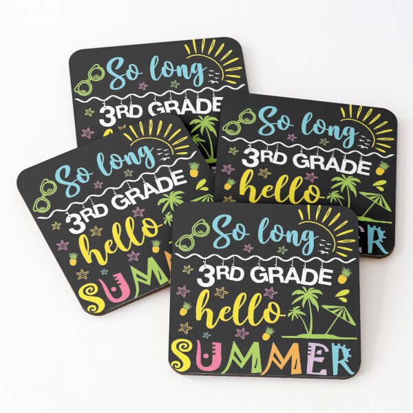 Item preview, Back to School - So long 3rd Grade Hello Summer designed and sold by designclub.
