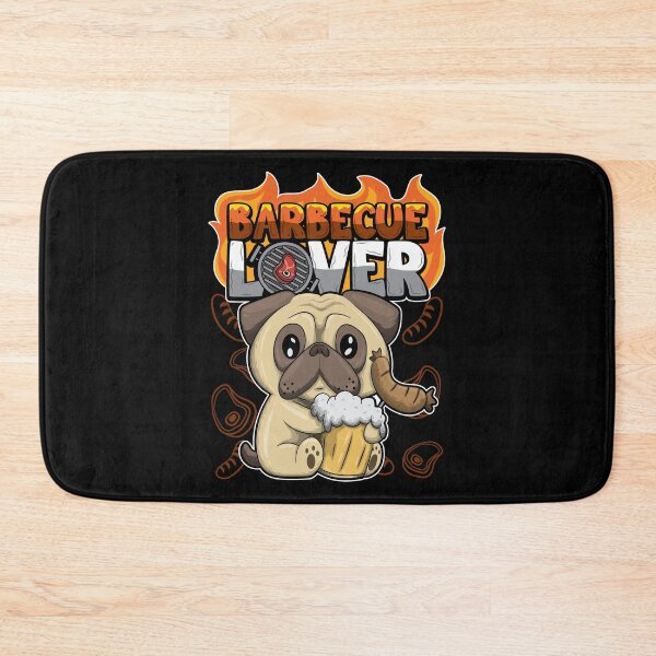 Item preview, Barbecue Lover - BBQ Dog Pug - Grill Animals designed and sold by anziehend.