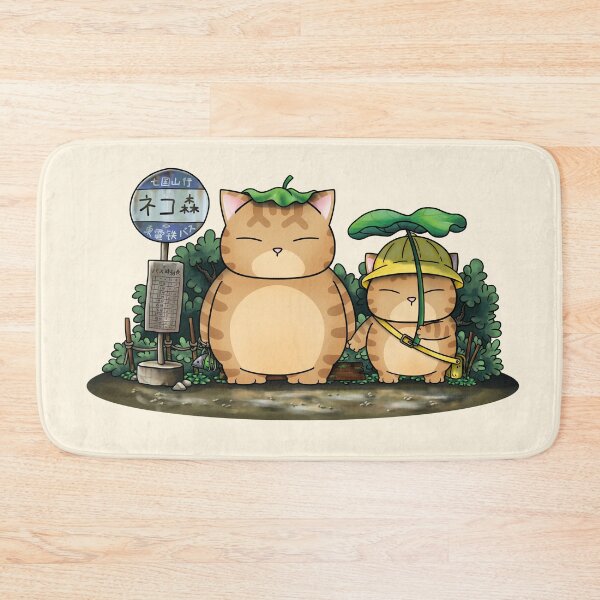 Item preview, My Neighbor Fat Cat Bus Stop designed and sold by Takeda-art.