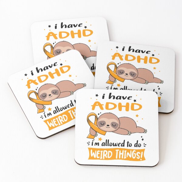 Item preview, ADHD Awareness Funny I have ADHD i'm allowed to do Weird Things! designed and sold by JanetShop809.