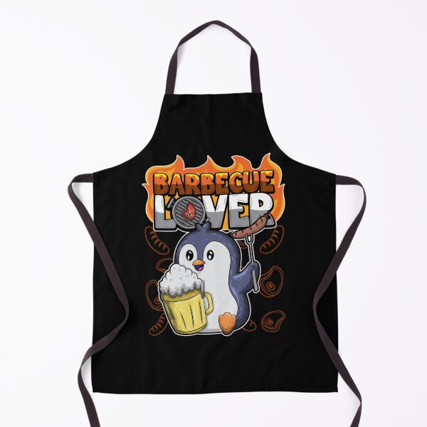 Item preview, Barbecue Lover - BBQ Penguin - Grill Animals designed and sold by anziehend.