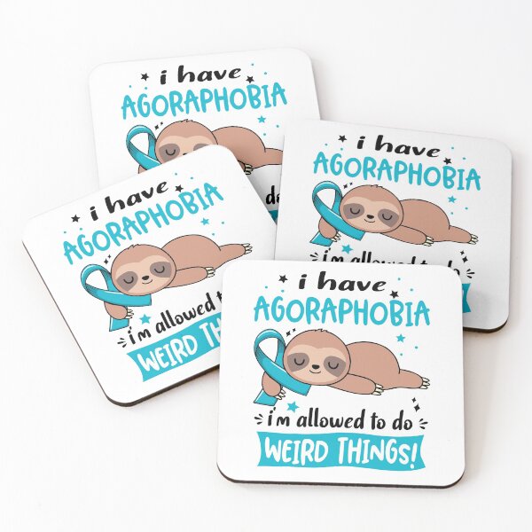 Item preview, Agoraphobia Awareness Funny I have Agoraphobia i'm allowed to do Weird Things! designed and sold by JanetShop809.
