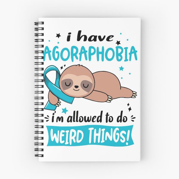 Item preview, Agoraphobia Awareness Funny I have Agoraphobia i'm allowed to do Weird Things! designed and sold by JanetShop809.