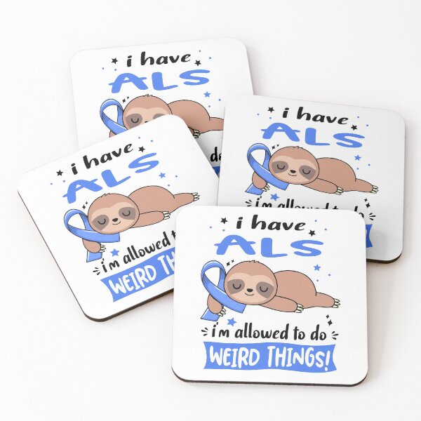 Item preview, ALS Awareness Funny I have ALS i'm allowed to do Weird Things! designed and sold by JanetShop809.