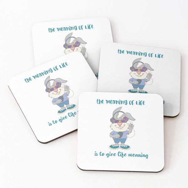 Item preview, cool saying about life, funny wise rabbit gifts for the holiday celebration designed and sold by DANT-shirts.