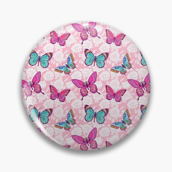 Item preview, Mariposa Rosa Mariposa Azul Patrón designed and sold by PadMode.