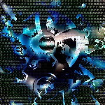 Artwork thumbnail, Binary code machine  by Jamariyon20