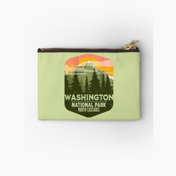 Item preview, Vintage North Cascades National Park Washington designed and sold by AlienBeeOutdoor.
