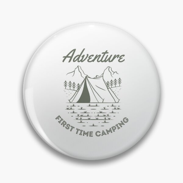 Item preview, FIRST TME CAMPING  designed and sold by thenewnormality.
