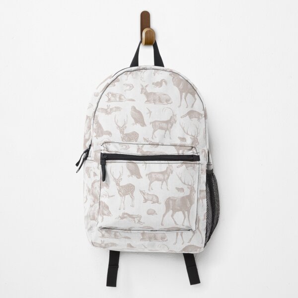 Item preview, Woodland Animals Vintage Illustration Pattern I designed and sold by indigogreypayne.