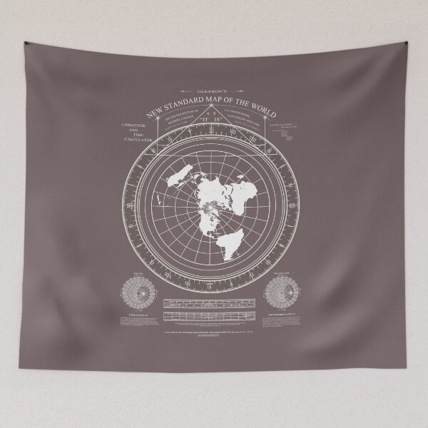 Item preview, Gleason Map designed and sold by Conspiracy-Guru.