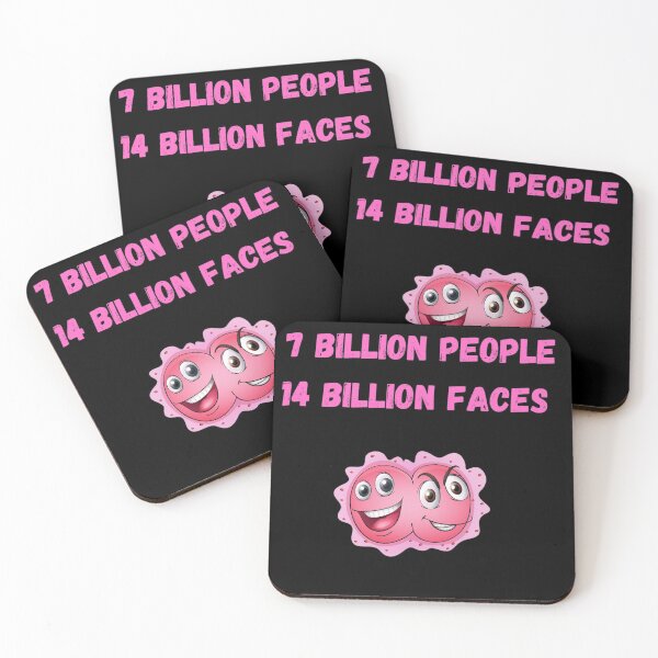 Item preview, 7 billion people 14 billion faces | Motivation Quote  designed and sold by namipaliso.