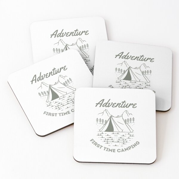Item preview, FIRST TME CAMPING  designed and sold by thenewnormality.