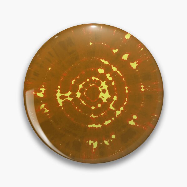 Item preview, Natural Brown Tie-Dye Texture Circle Pattern designed and sold by V-Top-Design.