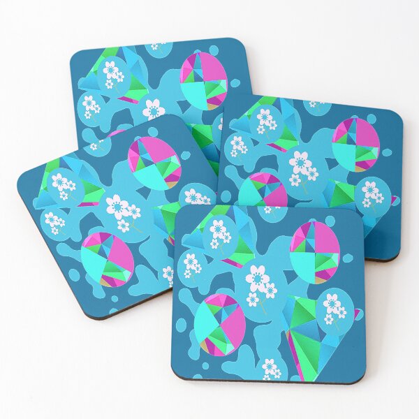 Item preview, Playful Gypsy Floral Abstract Art, nr 2,Graphic Psychedelic Abstract Art, Inspired by Nature-floral abstract art designed and sold by Adri Barnard.