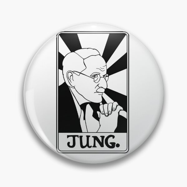 Item preview, Carl Gustav Jung Tarot Portrait - Jungian Psychology Teacher - BW designed and sold by isstgeschichte.