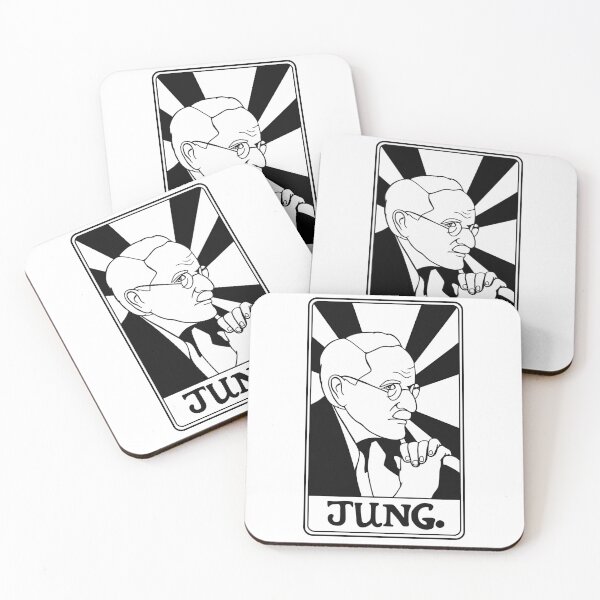 Item preview, Carl Gustav Jung Tarot Portrait - Jungian Psychology Teacher - BW designed and sold by isstgeschichte.