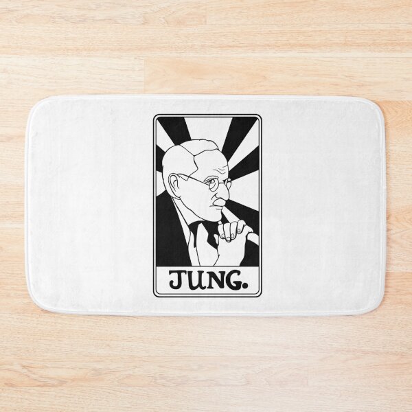 Item preview, Carl Gustav Jung Tarot Portrait - Jungian Psychology Teacher - BW designed and sold by isstgeschichte.