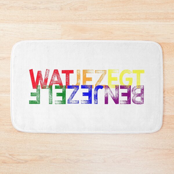 Item preview, Wat je zegt ben jezelf (You Are What You Say, in Dutch) - single image style designed and sold by ByMaSOLE.