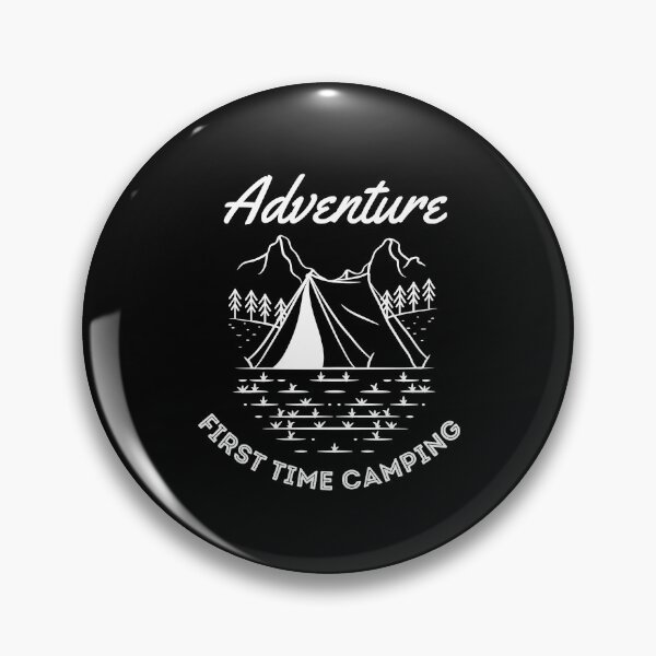 Item preview, FIRST TME CAMPING  designed and sold by thenewnormality.